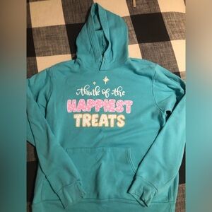 Happiest Tees on Earth - "Happiest Treats" Turquoise Pullover Hoodie